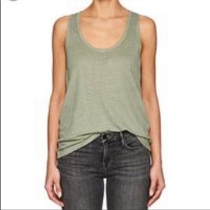 Rag and Bone Linen Lottie tank.